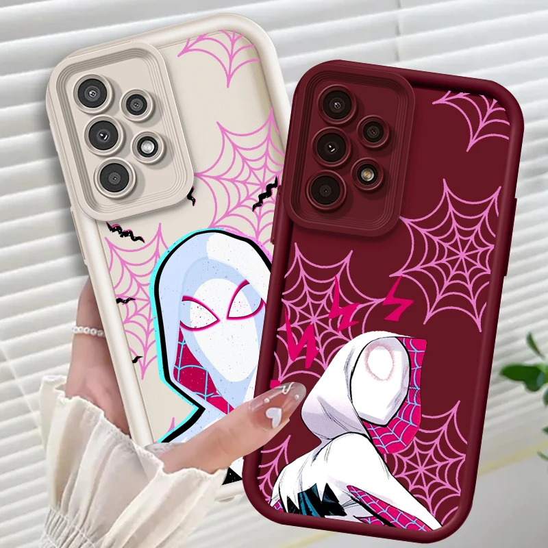 Spider-Man Popular Art For Samsung A73 A71 A54 A53 A52 A51 A33 A32 A21S A14 A13 A12 A25 A04 A05 5G Eye Ladder TPU Phone Case
Spider-Man Popular Art For Samsung A73 A71 A54 A53 A52 A51 A33 A32 A21S A14 A13 A12 A25 A04 A05 5G Eye Ladder TPU Phone Case