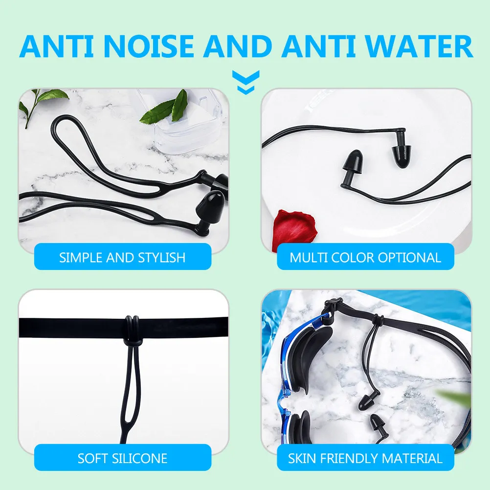 3Pairs Silicone Swimming Waterproof Ear Plugs Ear Protection for Adult Diving Surfing Bathing in-Ear Plugs
3Pairs Silicone Swimming Waterproof Ear Plugs Ear Protection for Adult Diving Surfing Bathing in-Ear Plugs