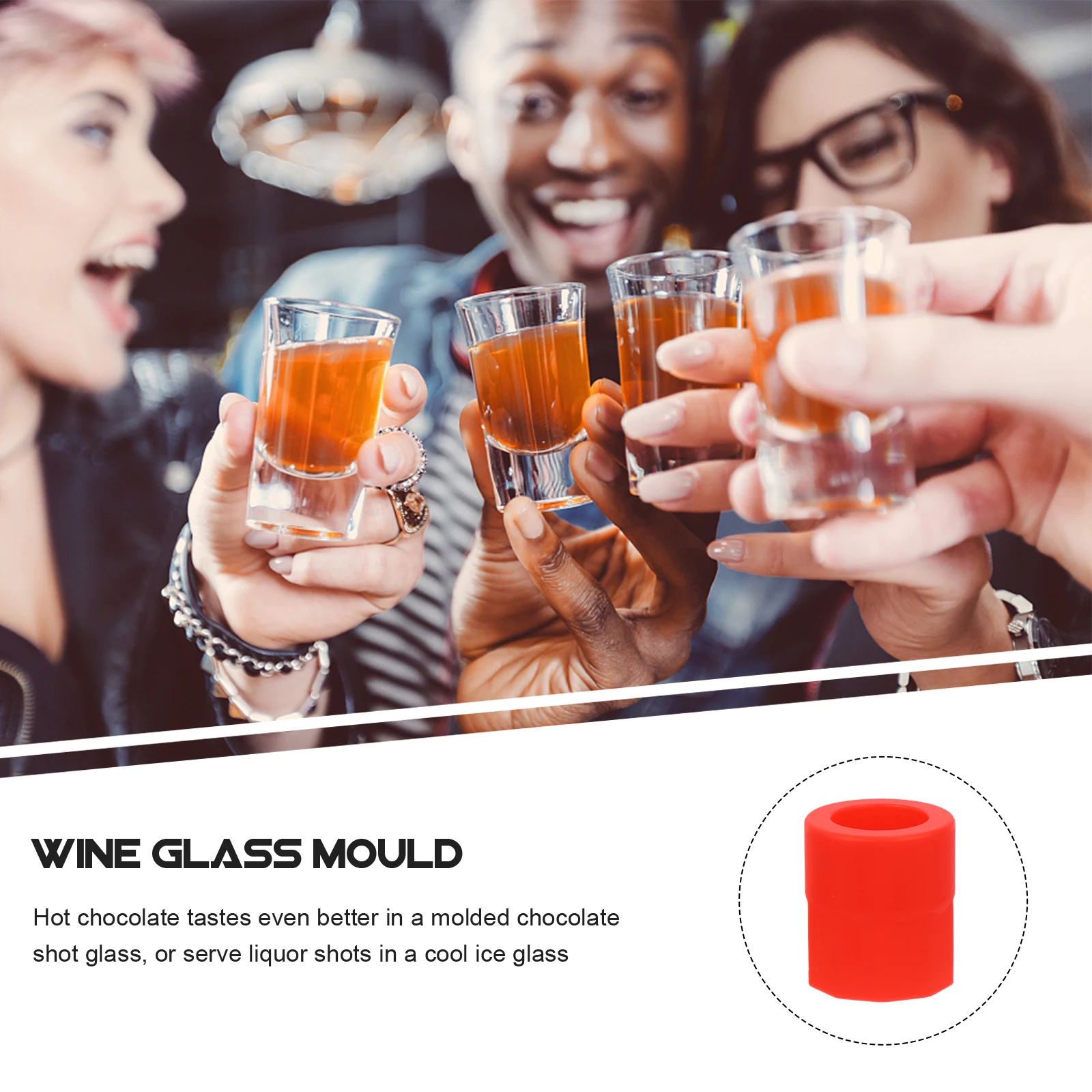 Silicone Shot Mold for Chocolate Candy Ice Easy Clean Perfect Party Gifts Whiskey Glass Ice Cube Molds Glass Bar
Silicone Shot Mold for Chocolate Candy Ice Easy Clean Perfect Party Gifts Whiskey Glass Ice Cube Molds Glass Bar