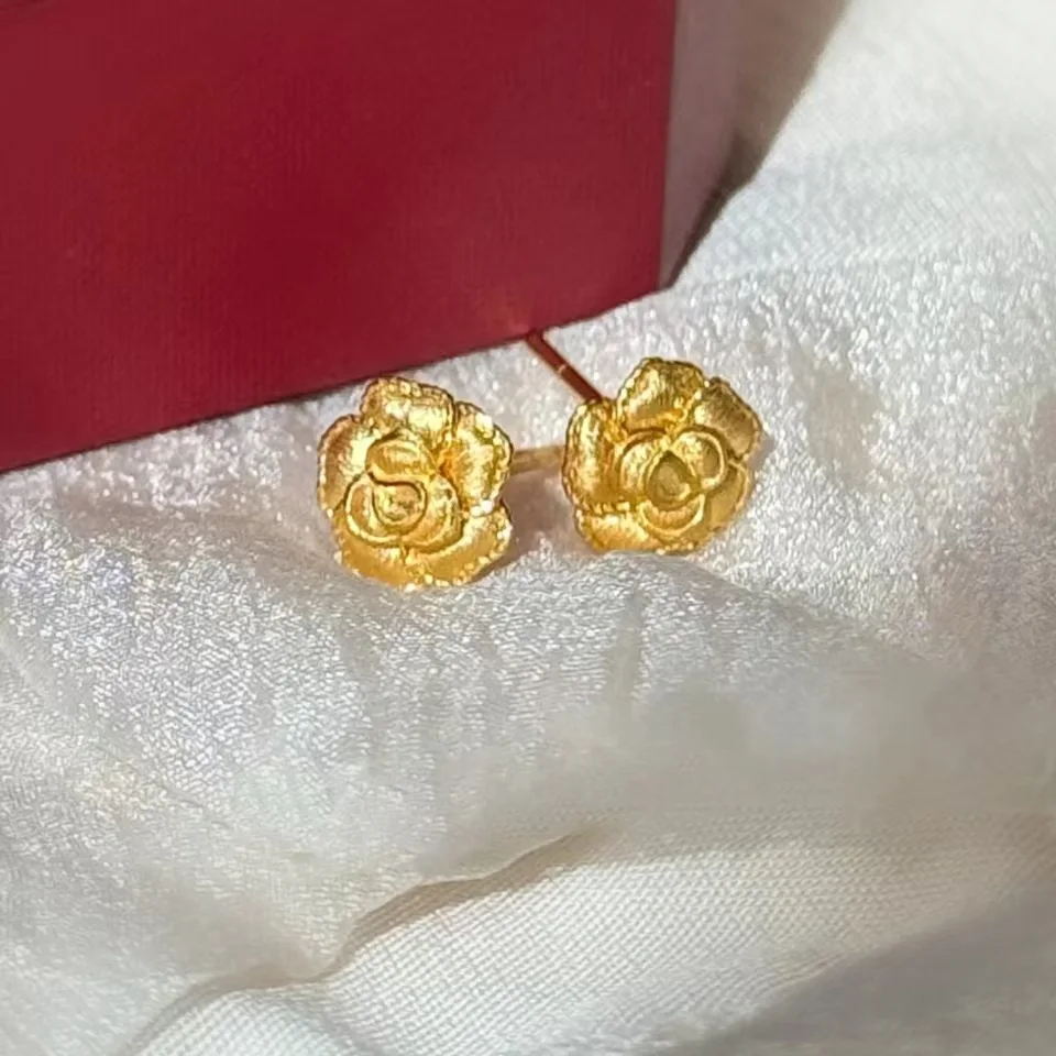 Genuine 14kt Gold Color Earring Necklace Sets for Woman Blossom Velvet Rose Starry Sky Necklace Earnail Sets Jewelry Gifts
Genuine 14kt Gold Color Earring Necklace Sets for Woman Blossom Velvet Rose Starry Sky Necklace Earnail Sets Jewelry Gifts