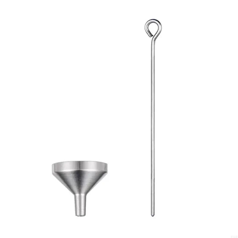 652F Sturdy Miniature Funnel Mini Aluminum Alloy Funnel for Kitchen and DIY Projects for Small Bottle Filling
652F Sturdy Miniature Funnel Mini Aluminum Alloy Funnel for Kitchen and DIY Projects for Small Bottle Filling