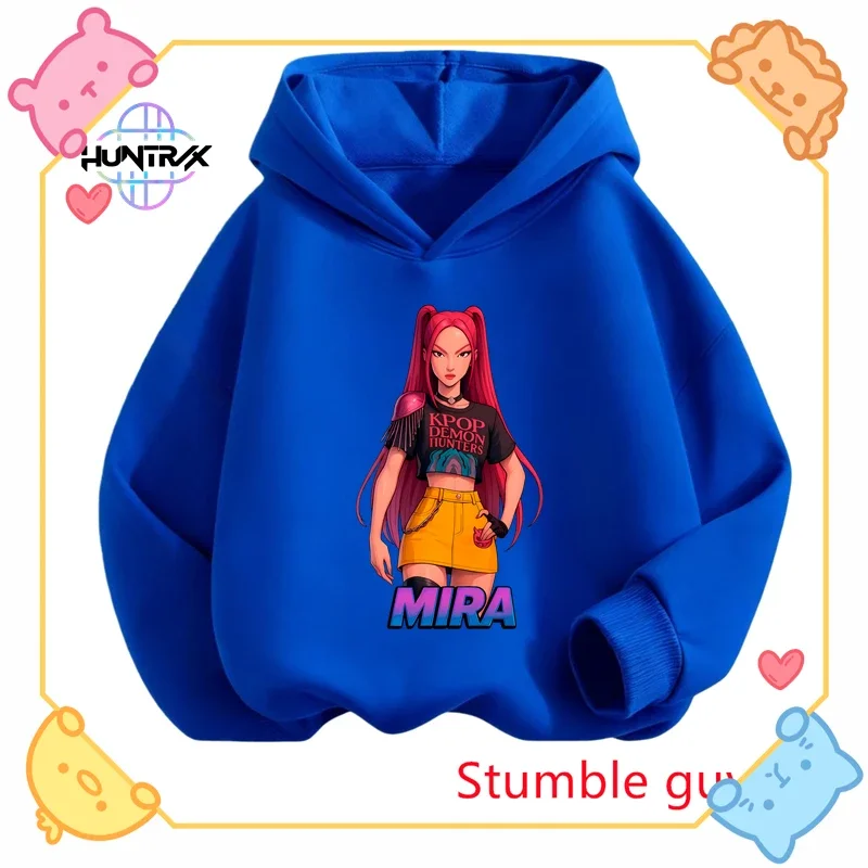 Girls Kpop Demon Hunters Hoodie Kids Halloween Christmas Warm Soft Fashion Anime Print Comfortable Hooded Sweatshirt
Girls Kpop Demon Hunters Hoodie Kids Halloween Christmas Warm Soft Fashion Anime Print Comfortable Hooded Sweatshirt