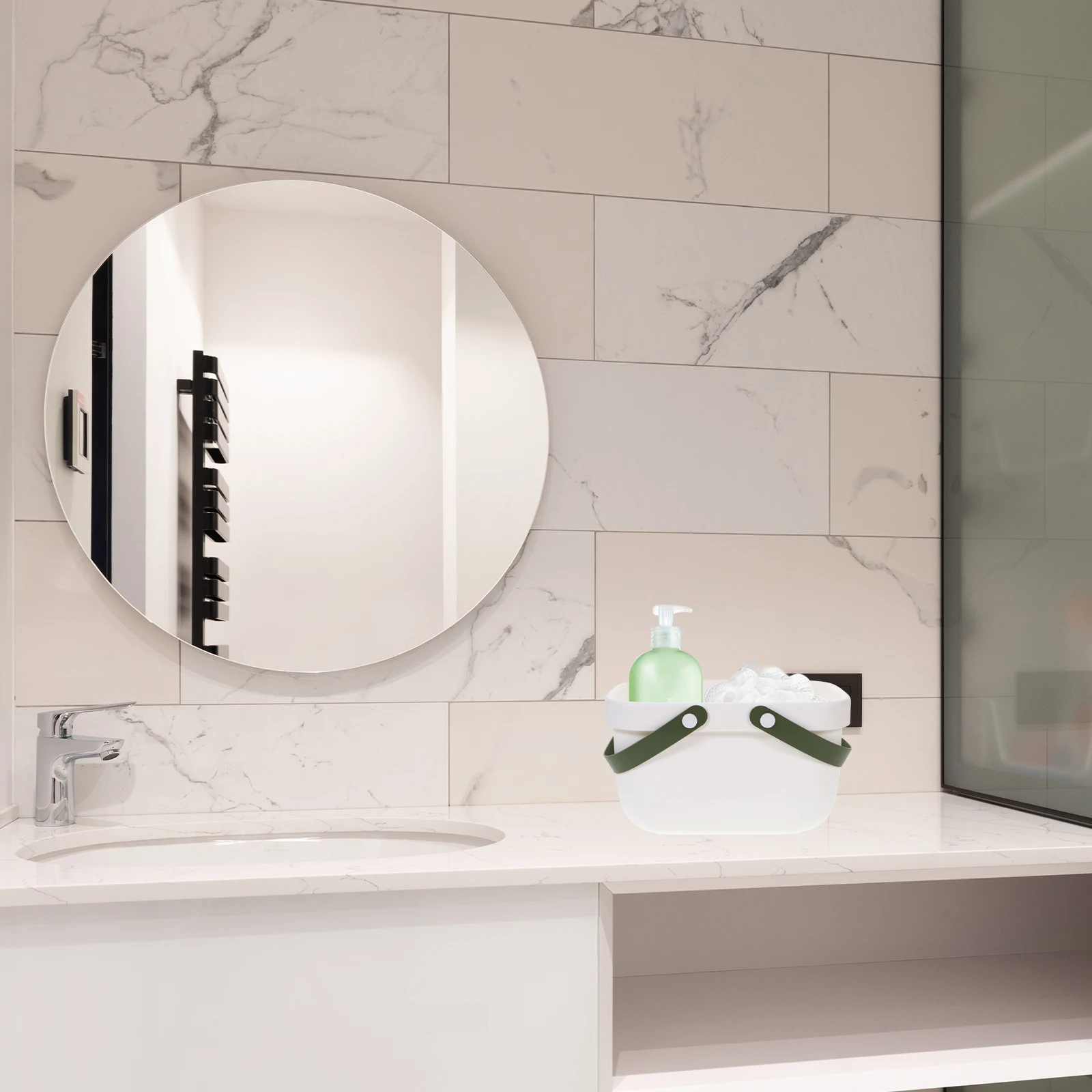 Portable Shower Basket Toiletry Holder Bathroom Storage White H held Container Home ganization Bath Plastic Baskets Student 
Portable Shower Basket Toiletry Holder Bathroom Storage White H held Container Home ganization Bath Plastic Baskets Student