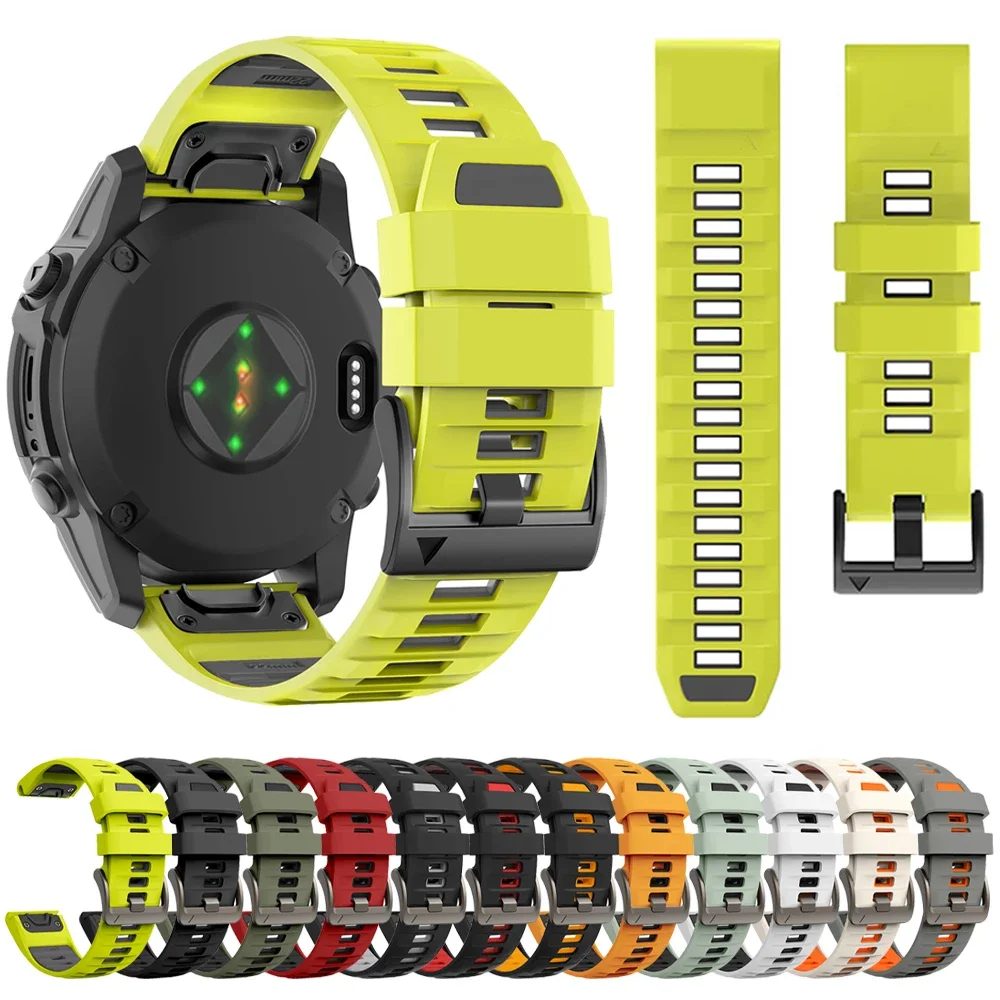 QuickFit 22 мм 26 мм силиконовый ремешок 1:1 для Garmin Fenix 8 E 7X 7 6 6XPro 5 5XPlus/Epix Pro Gen2 51 мм 47 мм 970 ремешки для браслета
QuickFit 22 мм 26 мм силиконовый ремешок 1:1 для Garmin Fenix 8 E 7X 7 6 6XPro 5 5XPlus/Epix Pro Gen2 51 мм 47 мм 970 ремешки для браслета