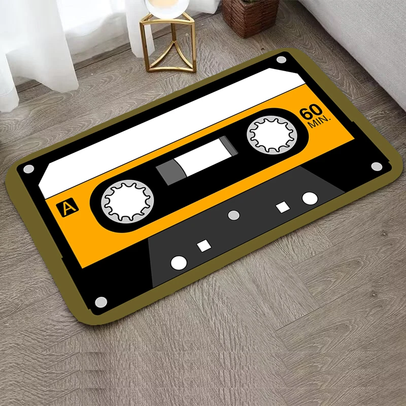 Entrance Doormat Music Cassette Rug for Bedroom Mats Non-slip Kitchen Mat Home Decoration Rugs Children Room Mat Custom Carpet
Entrance Doormat Music Cassette Rug for Bedroom Mats Non-slip Kitchen Mat Home Decoration Rugs Children Room Mat Custom Carpet