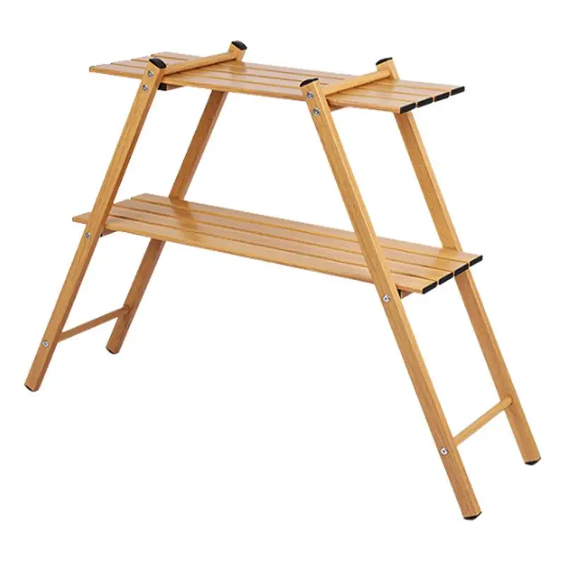 Outdoor Storage Rack Picnic Folding Shelf Double-Layer Organizing Rack Aluminum Alloy Shelf For Camping Picnic Outdoor
Outdoor Storage Rack Picnic Folding Shelf Double-Layer Organizing Rack Aluminum Alloy Shelf For Camping Picnic Outdoor