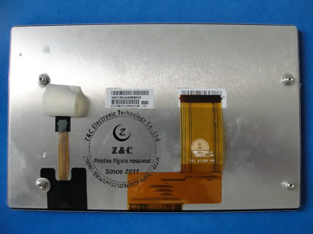 C080VAN02 C080VAN02.0 Совершенно новый оригинальный 8-дюймовый ЖК-экран 800*480 для автомобильной системы GPS-навигации для AUO 
C080VAN02 C080VAN02.0 Совершенно новый оригинальный 8-дюймовый ЖК-экран 800*480 для автомобильной системы GPS-навигации для AUO