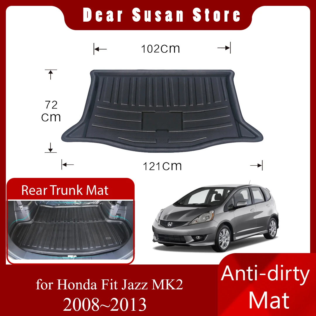 Специальный автомобильный коврик для заднего багажника для Honda Fit Jazz MK2 2008 ~ 2013 2009, водонепроницаемый коврик для багажа, коврик для прокладки, чехол, аксессуары
Специальный автомобильный коврик для заднего багажника для Honda Fit Jazz MK2 2008 ~ 2013 2009, водонепроницаемый коврик для багажа, коврик для прокладки, чехол, аксессуары