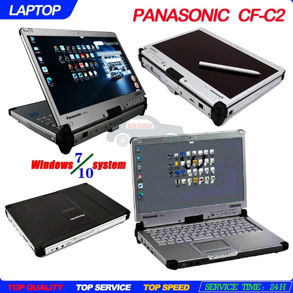 Прочный диагностический ноутбук Panasonic CF-C2 Core i5 4G/8G HDD/SSD для диагностического инструмента Mb Star C4/C5/C6 или ICOM NEXT/A2/A3 и 5054A
Прочный диагностический ноутбук Panasonic CF-C2 Core i5 4G/8G HDD/SSD для диагностического инструмента Mb Star C4/C5/C6 или ICOM NEXT/A2/A3 и 5054A