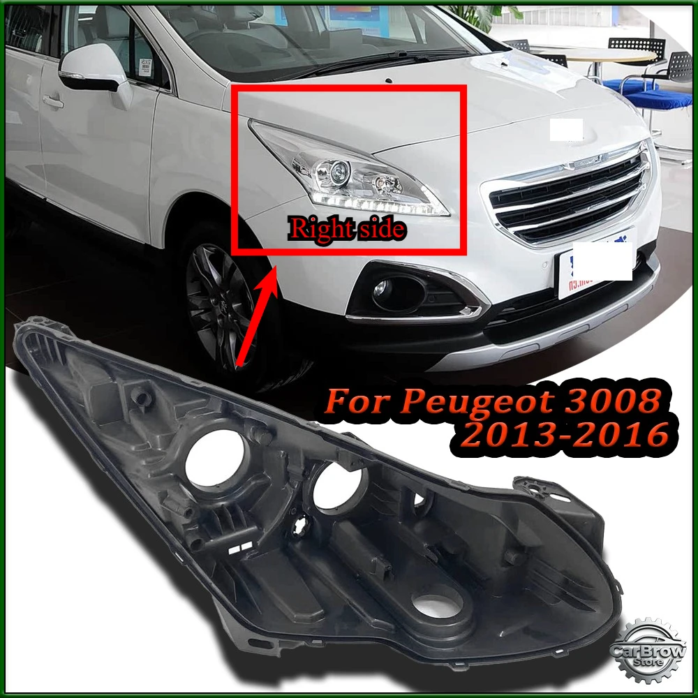 Headlight Rear Shell For Peugeot 3008 2013 2014 2015 2016 2017 Headlamp Base Replace Headlight House Black Rear Shell
Headlight Rear Shell For Peugeot 3008 2013 2014 2015 2016 2017 Headlamp Base Replace Headlight House Black Rear Shell