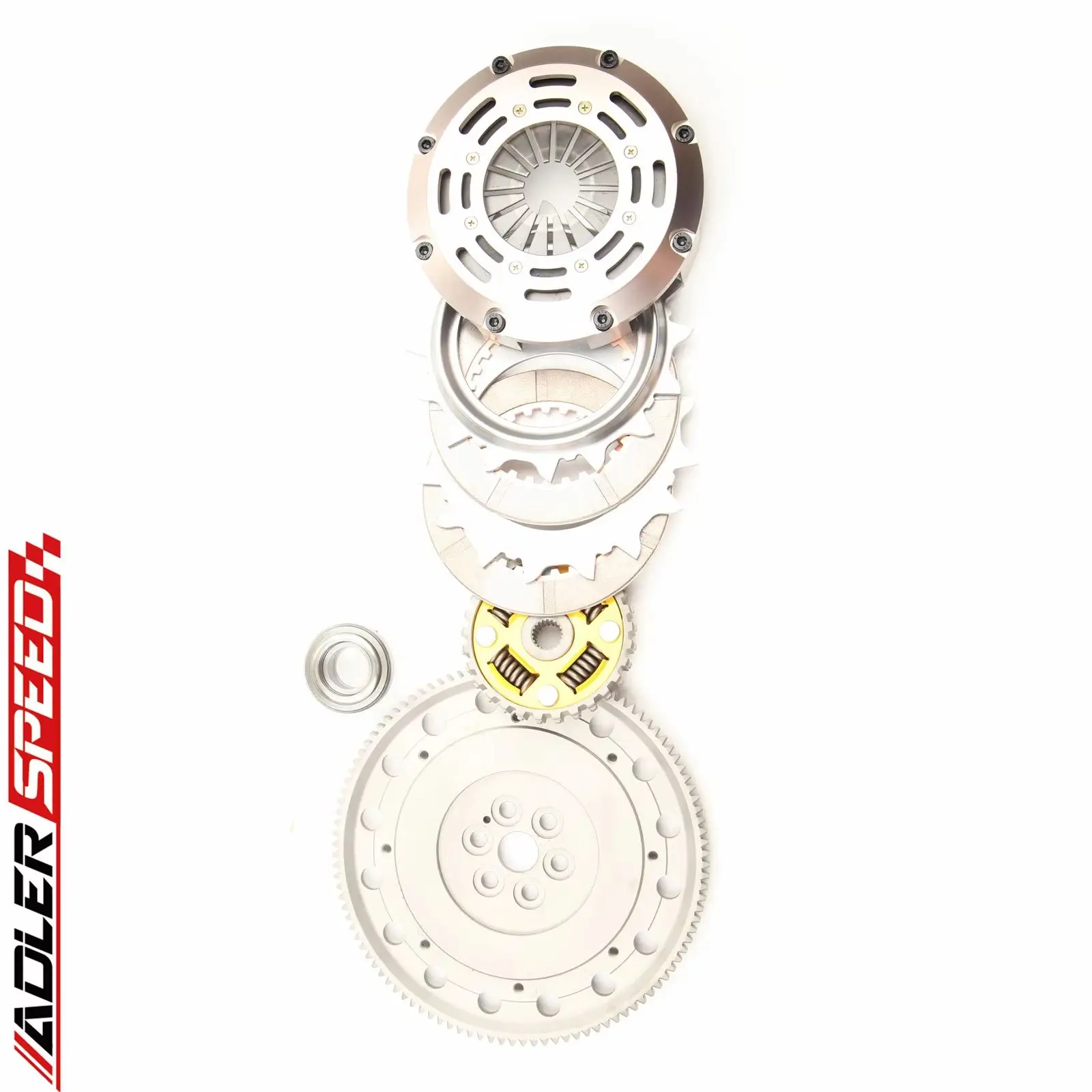 ADLERSPEED Sprung Clutch Twin Disc Medium WT For 1992-05 HONDA CIVIC D15 D16 D17
ADLERSPEED Sprung Clutch Twin Disc Medium WT For 1992-05 HONDA CIVIC D15 D16 D17
