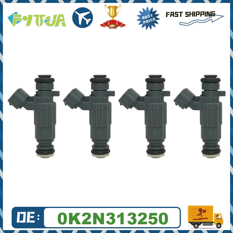 4pcs High Quality Fuel Injector 0K2N313250 For Kia Shuma 2008 1.6L 9260930012 Accessories Auto parts
4pcs High Quality Fuel Injector 0K2N313250 For Kia Shuma 2008 1.6L 9260930012 Accessories Auto parts