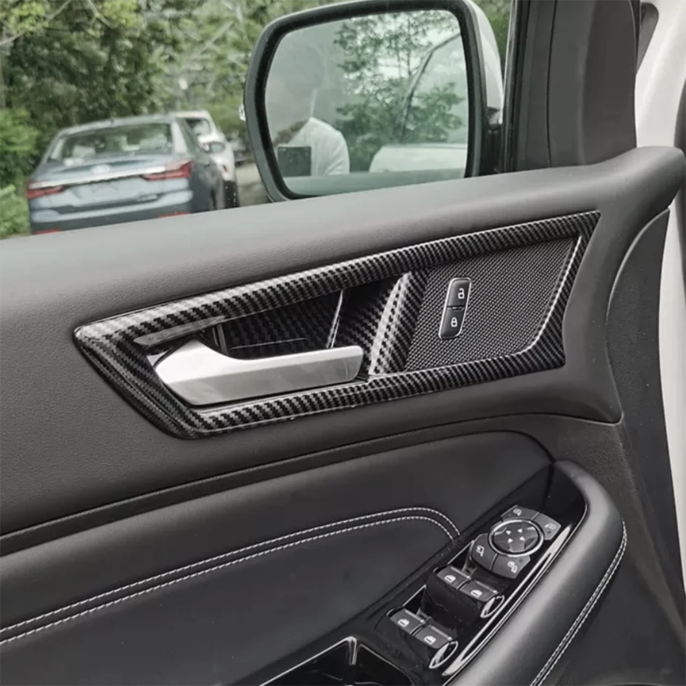 Аксессуары 2016-2022 для Ford Edge интерьерная дверь фотоотделка чехол из углеродного волокна
Аксессуары 2016-2022 для Ford Edge интерьерная дверь фотоотделка чехол из углеродного волокна