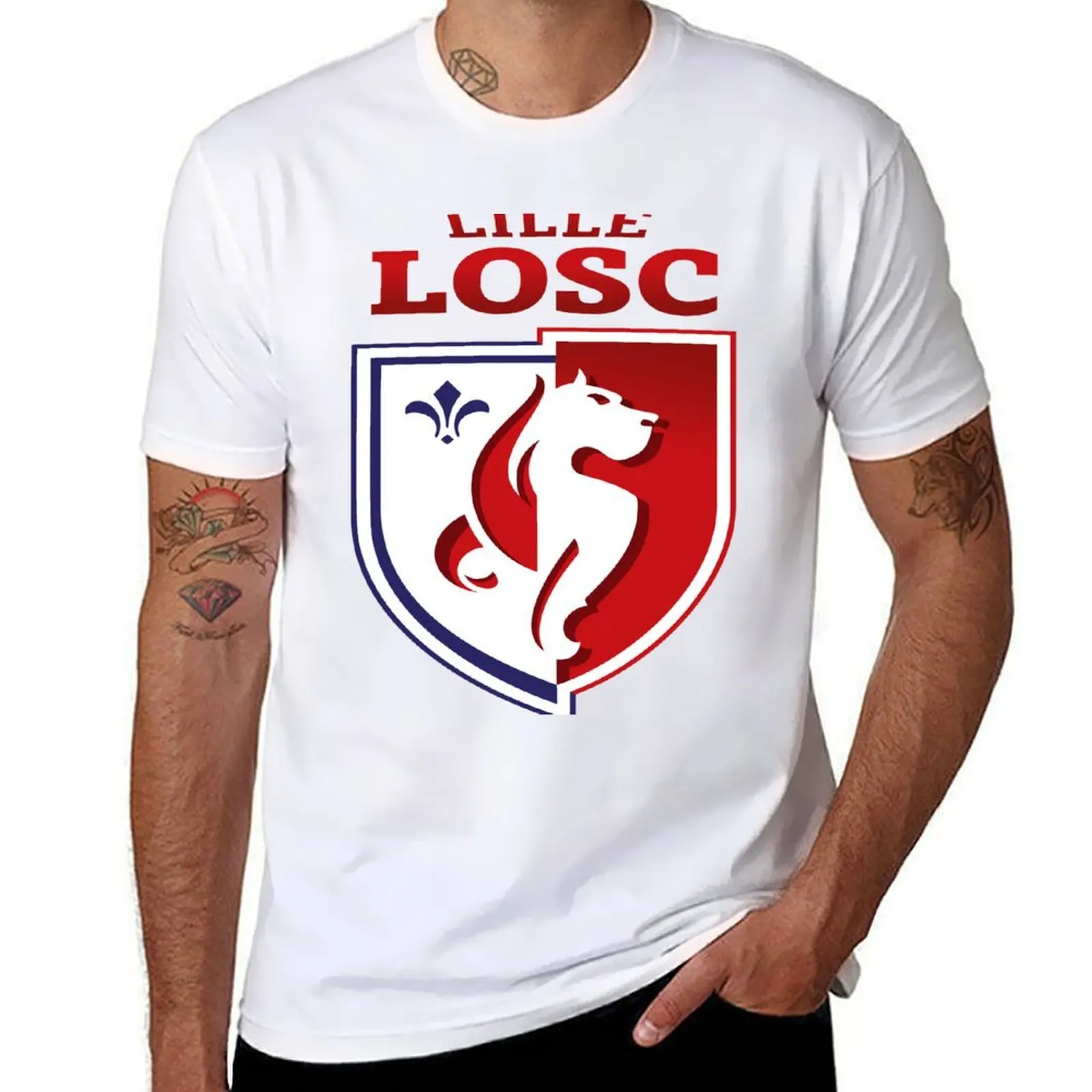 Lille 2013 Logo T-Shirt man t shirts graphic man t shirts for men casual T-Shirt
Lille 2013 Logo T-Shirt man t shirts graphic man t shirts for men casual T-Shirt