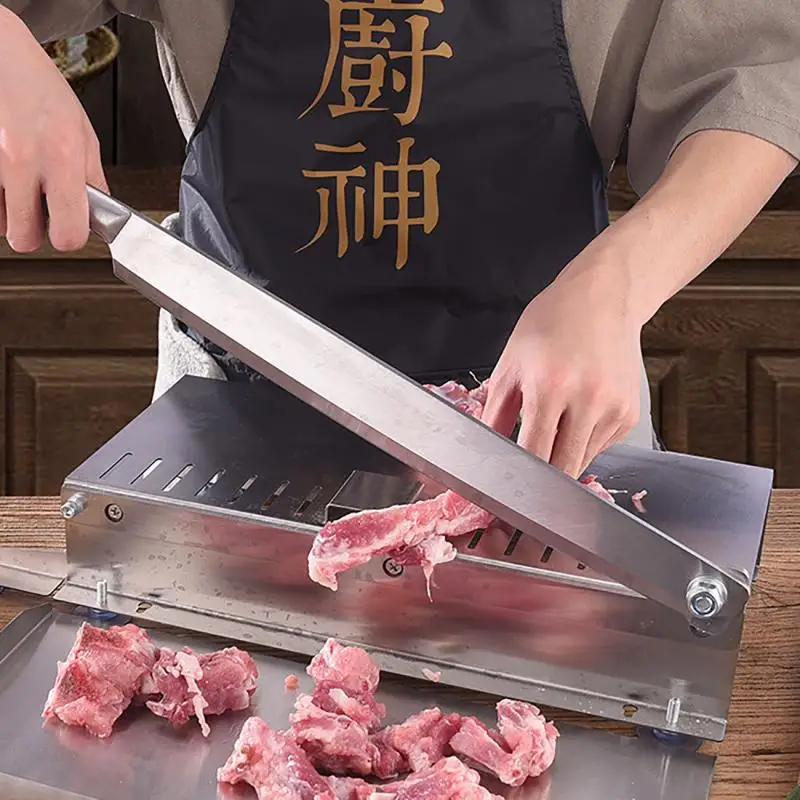 Kitchen Tools Meat Slicing Machine Stainless Steel Household Manual Thickness Adjustable Meat and Vegetables Slicer Gadget
Kitchen Tools Meat Slicing Machine Stainless Steel Household Manual Thickness Adjustable Meat and Vegetables Slicer Gadget