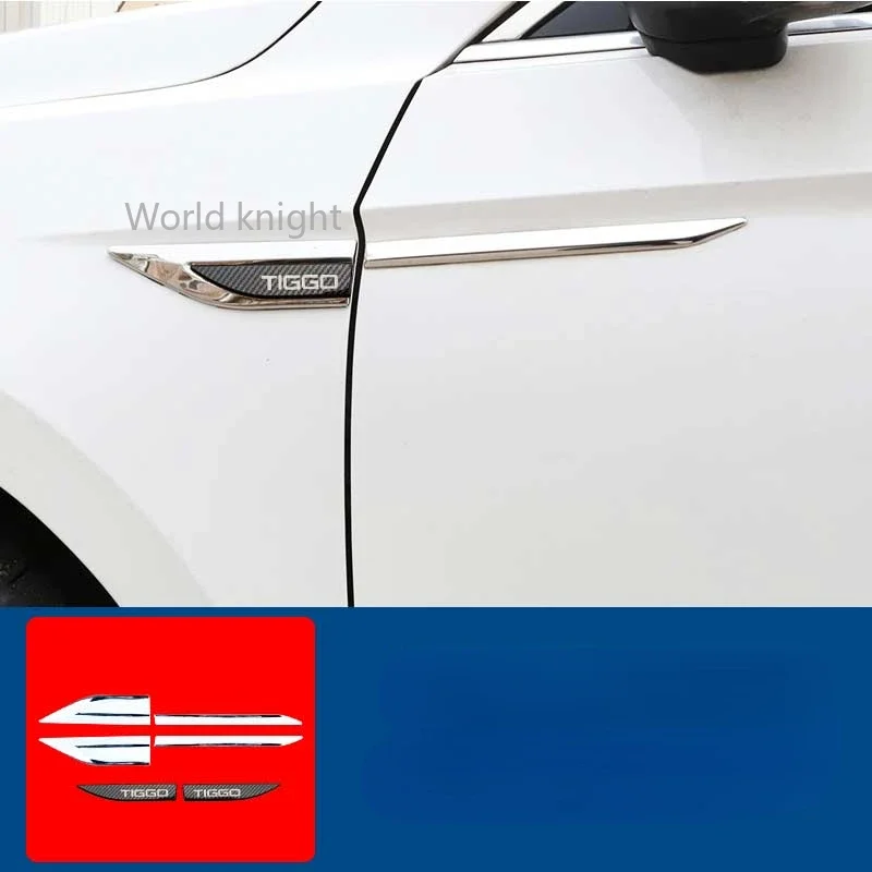 Stainless Car Side Fender Knife Stickers Emblem Badge Decals Trim Styling Rline For Chery Tiggo 7 Pro 2018-2020
Stainless Car Side Fender Knife Stickers Emblem Badge Decals Trim Styling Rline For Chery Tiggo 7 Pro 2018-2020