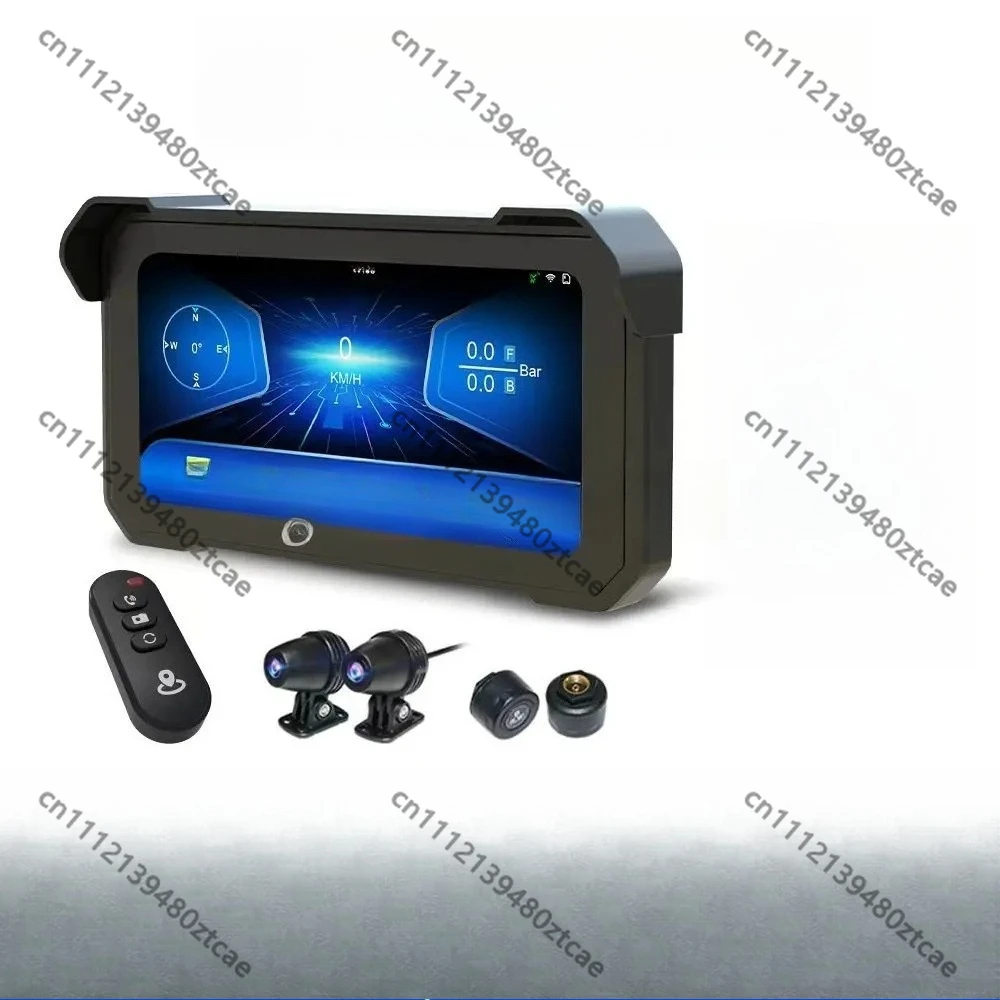 Motorcycle Front Rear Dual Lens HD DVR, TPMS Tire Pressure Monitor GPS Wireless Phone Interconnection Waterproof Riding Recorder
Motorcycle Front Rear Dual Lens HD DVR, TPMS Tire Pressure Monitor GPS Wireless Phone Interconnection Waterproof Riding Recorder