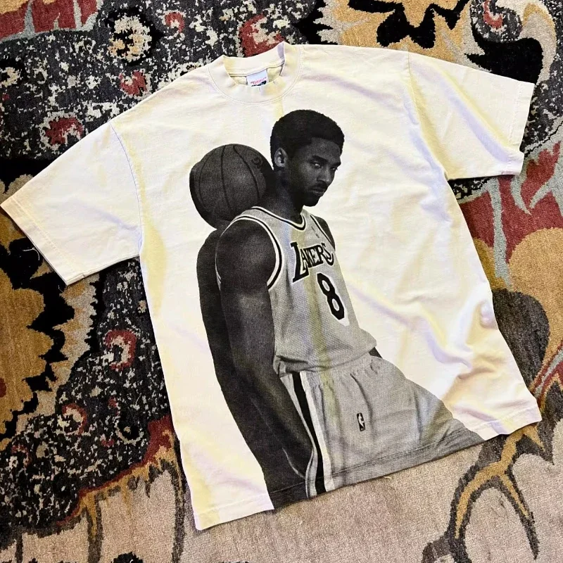 2000s Streetwear Basketball figures print Graphic Retro Vintage Harajuku Loose Cotton Y2k Aesthetic hip hop couple tops
2000s Streetwear Basketball figures print Graphic Retro Vintage Harajuku Loose Cotton Y2k Aesthetic hip hop couple tops
