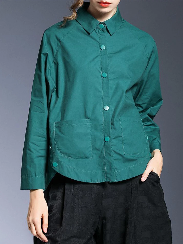 2025 Spring Chinese Style Women Cotton Shirt Long Sleeve Solid Color Pocket Women's Shirts Female Button Up Tops Clothing Blouse
2025 Spring Chinese Style Women Cotton Shirt Long Sleeve Solid Color Pocket Women's Shirts Female Button Up Tops Clothing Blouse