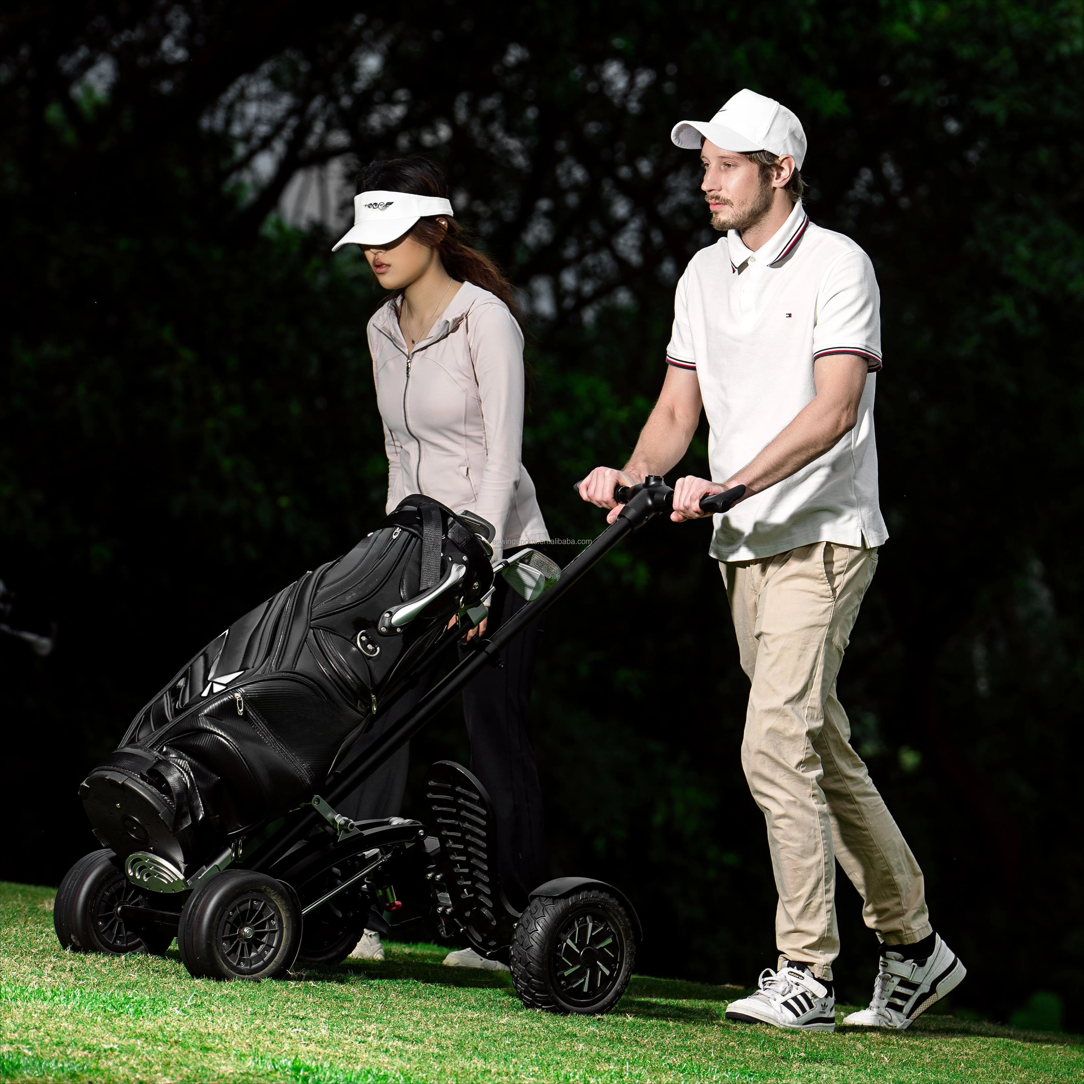 4-шинаная электрическая тележка для гольфа Fairway Runner
4-шинаная электрическая тележка для гольфа Fairway Runner