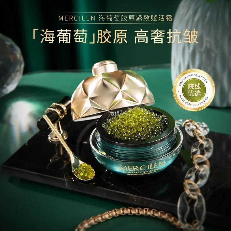 Sea Grapes Revitalizing Cream 30g Moisturizing Nourishing Skin Collagen Firming and Empowering Cream Anti-aging Korea Skin Care
Sea Grapes Revitalizing Cream 30g Moisturizing Nourishing Skin Collagen Firming and Empowering Cream Anti-aging Korea Skin Care