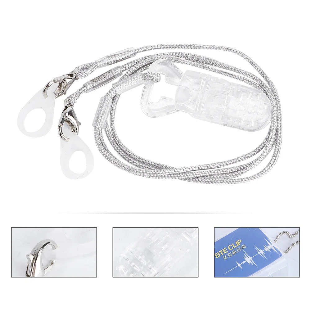 2Sets Anti-Lost Lanyard for Hearing Aids Durable ABS Nylon Bte Clip Protection Rope Portable Easy Use Hearing Aids Clip
2Sets Anti-Lost Lanyard for Hearing Aids Durable ABS Nylon Bte Clip Protection Rope Portable Easy Use Hearing Aids Clip