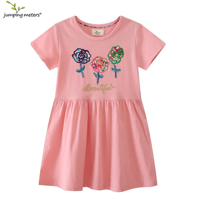 Jumping Meters 2-7T New Arrival Summer Flowers Girls Dresses Princess Short Sleeve Fashion Birthday Wedding Baby Frocks Costume
Jumping Meters 2-7T New Arrival Summer Flowers Girls Dresses Princess Short Sleeve Fashion Birthday Wedding Baby Frocks Costume