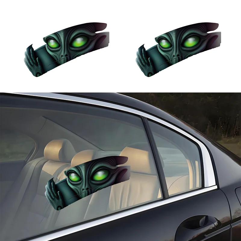 3D Effect Alien Car Stickers Auto Window Bumper Waterproof Rear Windshield Vinyl Decal Halloween Funny Decor Vehicle Accessories
3D Effect Alien Car Stickers Auto Window Bumper Waterproof Rear Windshield Vinyl Decal Halloween Funny Decor Vehicle Accessories