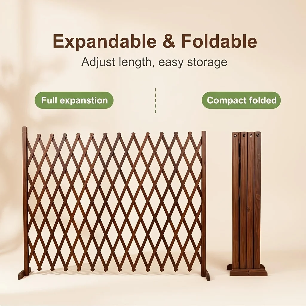 Expandable Thickened Wooden Fence - Independent Retractable Pet Gate for Indoor And Outdoor Use, Perfect for Family Yard, Garden And Play, Pet Safety Gate | Expandable Fence | Great Halloween, Easter, Christmas, Thanksgiving, Etc. Holiday Gift
Expandable Thickened Wooden Fence - Independent Retractable Pet Gate for Indoor And Outdoor Use, Perfect for Family Yard, Garden And Play, Pet Safety Gate | Expandable Fence | Great Halloween, Easter, Christmas, Thanksgiving, Etc. Holiday Gift