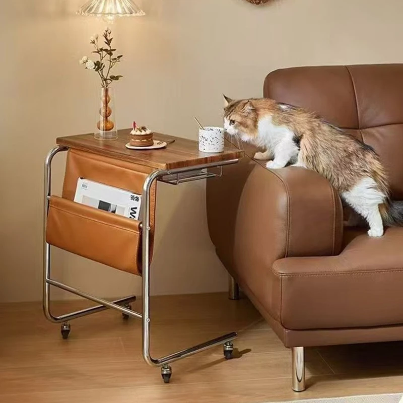 Moveable Side Table Cart Modern Minimalist Living Room Sofa Cabinet Tiny Tea Table Storage Tea Table Luxury Coffee Table
Moveable Side Table Cart Modern Minimalist Living Room Sofa Cabinet Tiny Tea Table Storage Tea Table Luxury Coffee Table