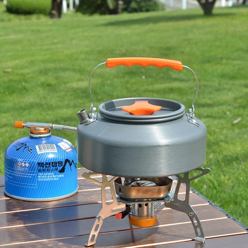 Stainless Steel Camping Cookware Set 1.1L Portable Outdoor Water Kettle & Tea Boiling Pot For Picnics
Stainless Steel Camping Cookware Set 1.1L Portable Outdoor Water Kettle & Tea Boiling Pot For Picnics