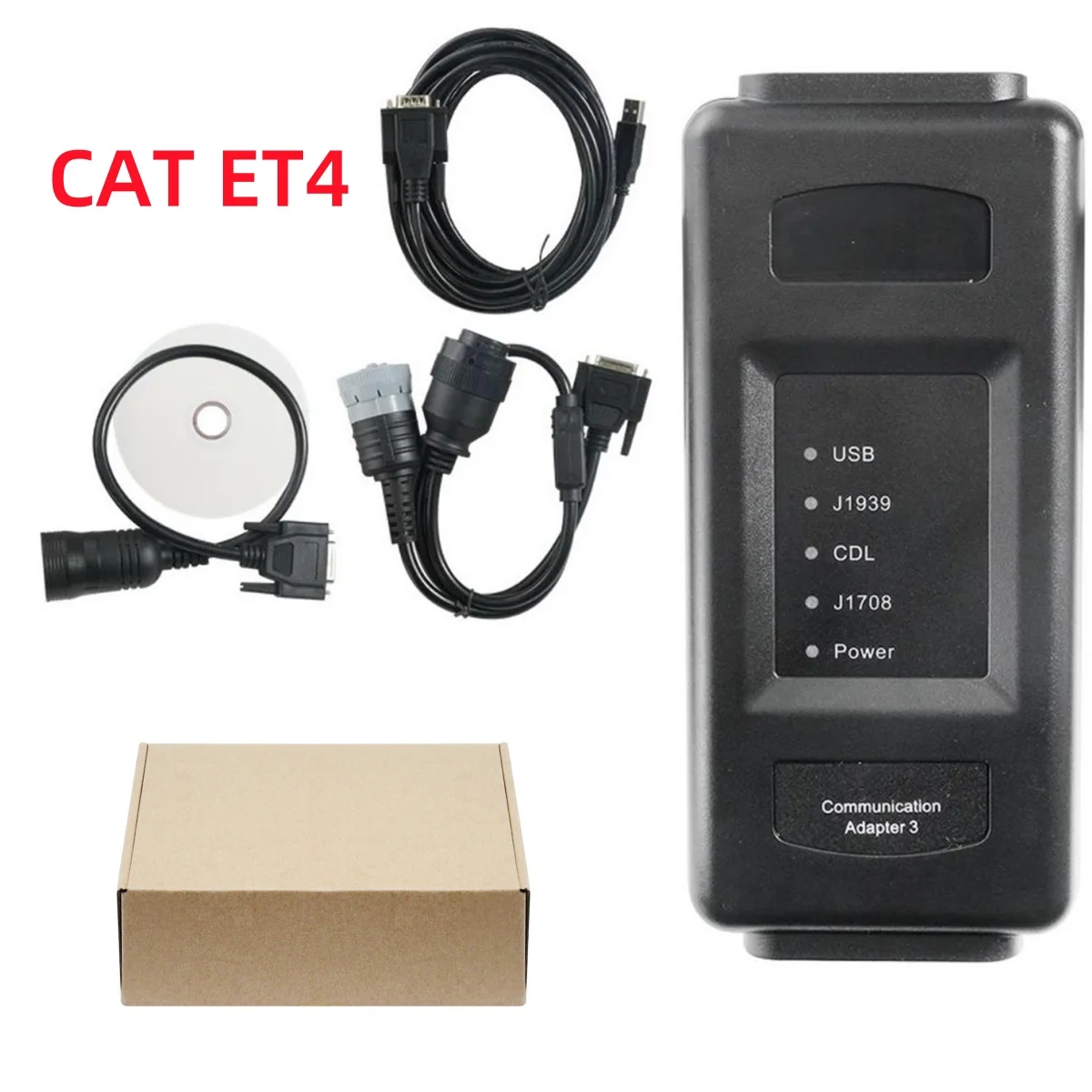 New CAT ET4 478-0235 for Caterpillar ET4 Communication Adapter 2019C/2019A CAT4 Electric System Heavy Duty Truck Diagnostic Tool
New CAT ET4 478-0235 for Caterpillar ET4 Communication Adapter 2019C/2019A CAT4 Electric System Heavy Duty Truck Diagnostic Tool