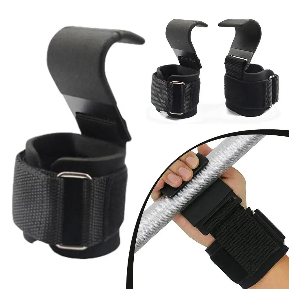 Weight Lifting Hand Support Pull-up Wrist Hooks Horizontal Equipment Training No Strength Grip Hooks Sports Booster Bar N4Q5
Weight Lifting Hand Support Pull-up Wrist Hooks Horizontal Equipment Training No Strength Grip Hooks Sports Booster Bar N4Q5
