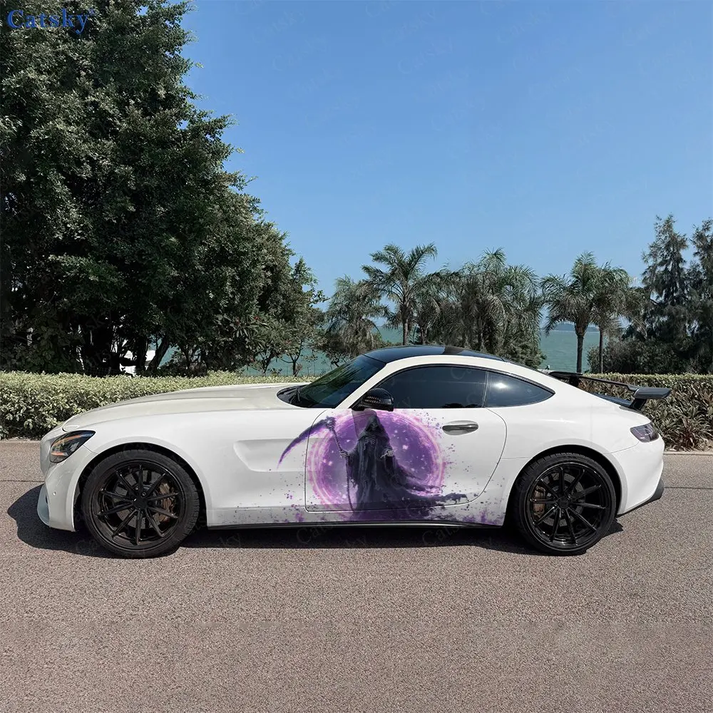 2pcs Purple Lightning Reaper Magic Sigil Car Side Wrap, Self-Adhesive PVC Waterproof & Scratch-Resistant Stickers, Car Accessory
2pcs Purple Lightning Reaper Magic Sigil Car Side Wrap, Self-Adhesive PVC Waterproof & Scratch-Resistant Stickers, Car Accessory