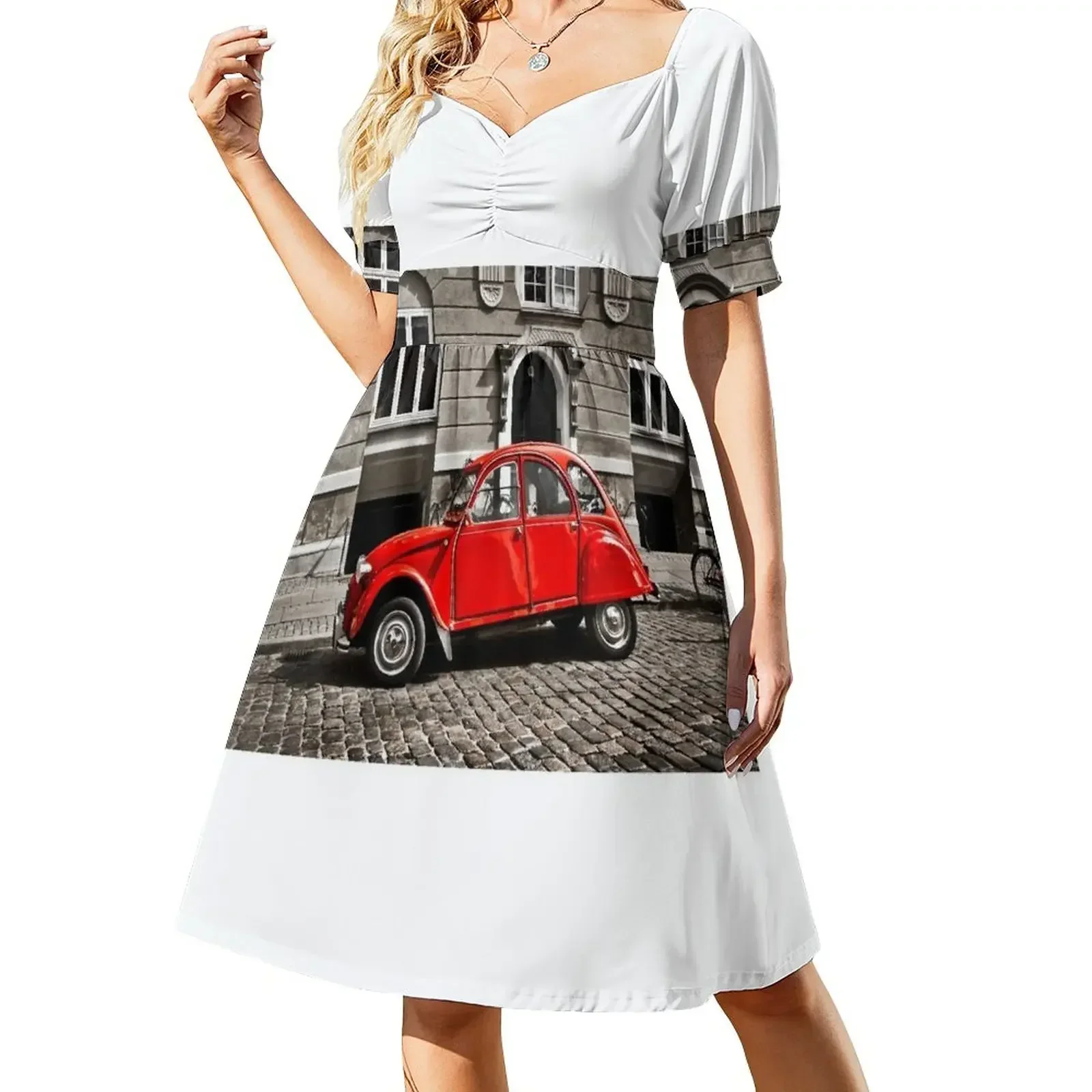 Red 2CV in Copenhagen Short-Sleeved Dress dresses for womens prom dress 2025 elegant women's sets Dress
Red 2CV in Copenhagen Short-Sleeved Dress dresses for womens prom dress 2025 elegant women's sets Dress