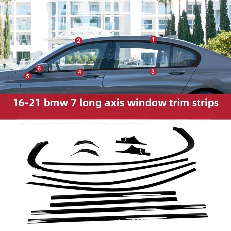 Window Trim For Bmw 7 Series Long-wheelbase 2009-2025 Modification Black Side Window Chrome Decoration Body Kit
Window Trim For Bmw 7 Series Long-wheelbase 2009-2025 Modification Black Side Window Chrome Decoration Body Kit