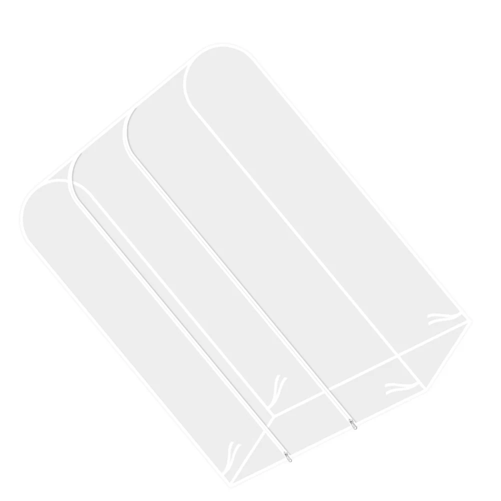 Transparent Clothes Cover Garment Rack Cover Dust Hood Hanger Protector Clear Garment Stand Closet Wardrobe Storage COVER
Transparent Clothes Cover Garment Rack Cover Dust Hood Hanger Protector Clear Garment Stand Closet Wardrobe Storage COVER