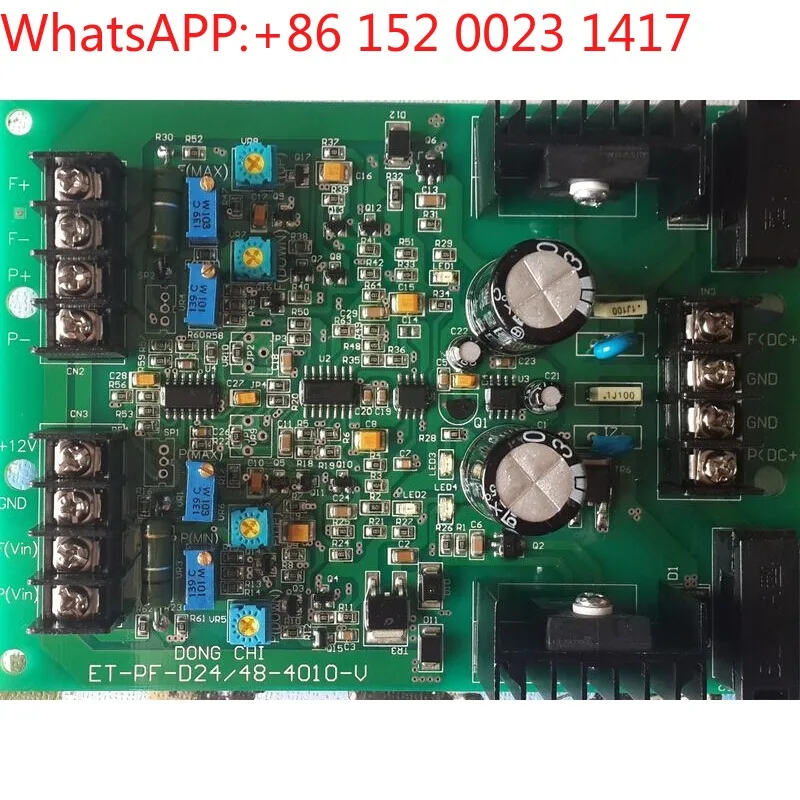 ET-PF-D24/48-4010-V Dual Proportional Am-plifier Board-EFBG
ET-PF-D24/48-4010-V Dual Proportional Am-plifier Board-EFBG