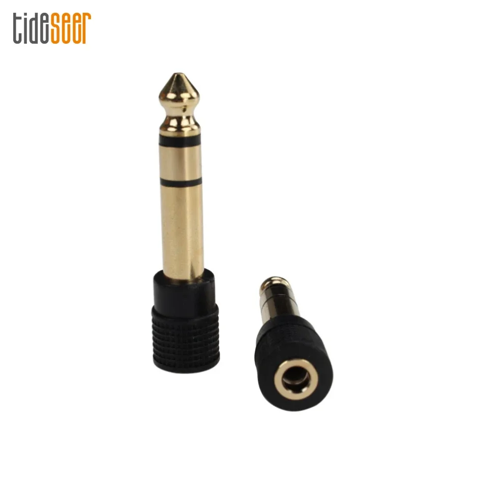 500pcs 6.35mm 3 Pole Male Plug to 3.5mm Stereo Jack Female Audio Converter Adapter Microphone Connector
500pcs 6.35mm 3 Pole Male Plug to 3.5mm Stereo Jack Female Audio Converter Adapter Microphone Connector