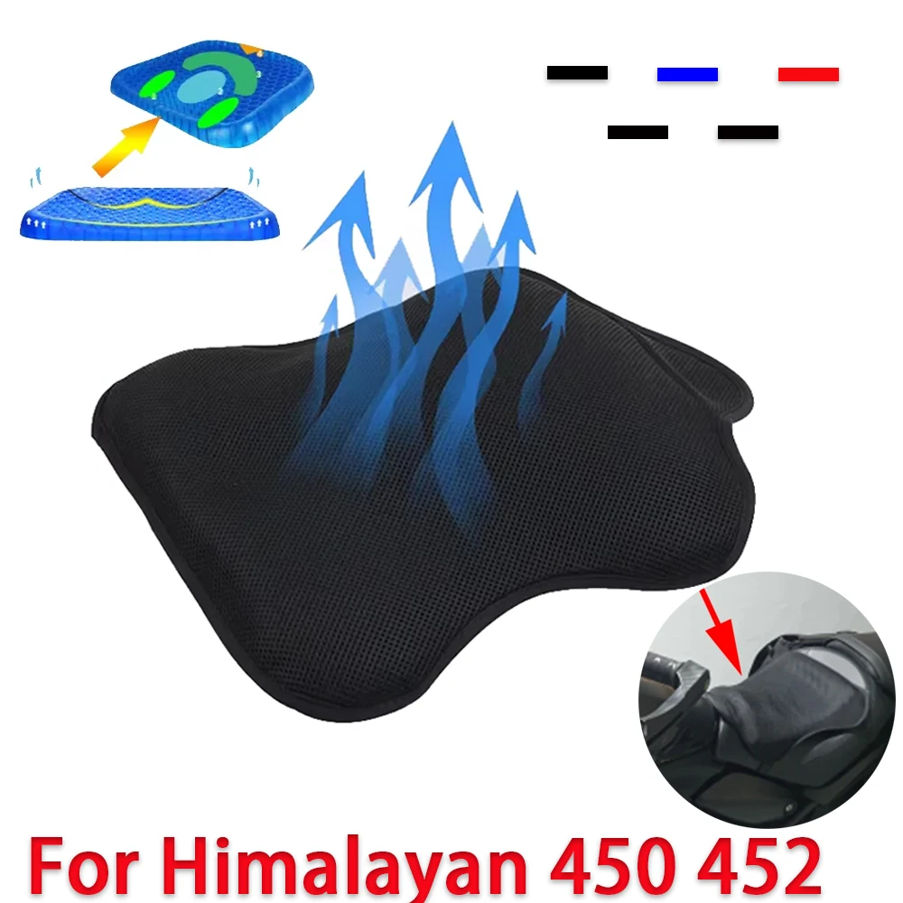 Gel Seat Cushion Cover Pressure Relief Pad Seat Cover Protection For Royal Enfield Himalayan 450 452 H450 H452 2024 Accessories
Gel Seat Cushion Cover Pressure Relief Pad Seat Cover Protection For Royal Enfield Himalayan 450 452 H450 H452 2024 Accessories