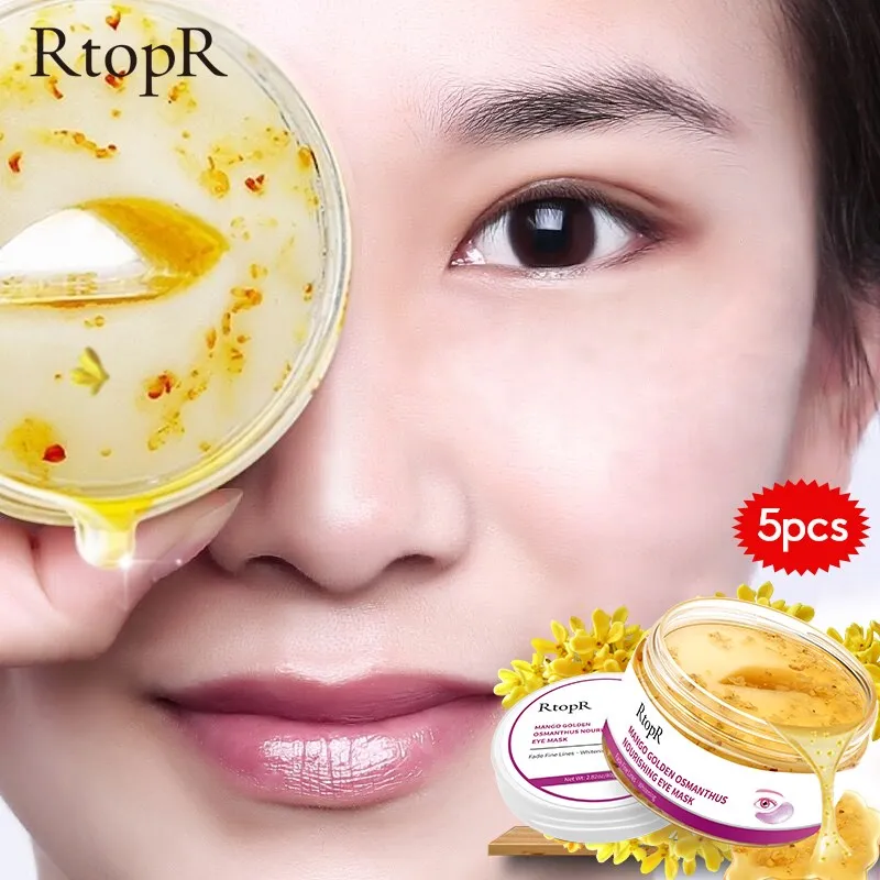 5PCS Eye Mask Mango Golden Osmanthus Bright And Nourishing Skin Care Anti-Puffiness Dark Circle Anti-Aging Treatment Mask
5PCS Eye Mask Mango Golden Osmanthus Bright And Nourishing Skin Care Anti-Puffiness Dark Circle Anti-Aging Treatment Mask