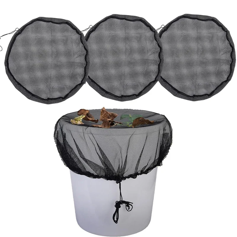 120CM Outdoor Mesh Cover Netting for Rain Barrels Water Collection Buckets Cover Water Tank Protection Garden Supplies 3pieces
120CM Outdoor Mesh Cover Netting for Rain Barrels Water Collection Buckets Cover Water Tank Protection Garden Supplies 3pieces