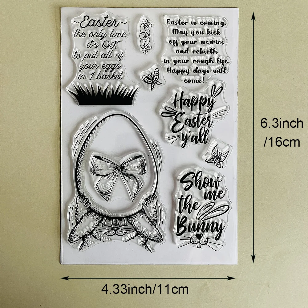 Easter/Clear Stamps/Seal For DIY Scrapbooking Card Making Album Decorative Seal Craft
Easter/Clear Stamps/Seal For DIY Scrapbooking Card Making Album Decorative Seal Craft