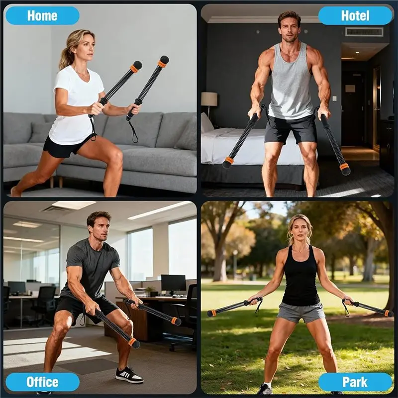 A65G-Adjustable Resistance Cordless Battle Ropes 2 PCS-Portable, Low-Noise Workout Ropes Black For Anytime Fitness
A65G-Adjustable Resistance Cordless Battle Ropes 2 PCS-Portable, Low-Noise Workout Ropes Black For Anytime Fitness