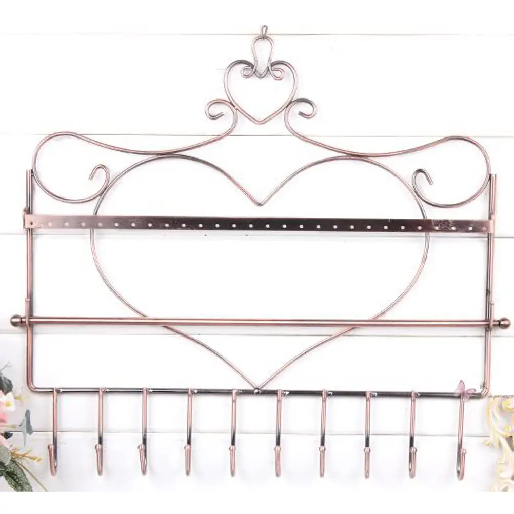 Earring Holder Jewelry Display Rack Metal Wall Mount Wall-mounted Organizer Stand
Earring Holder Jewelry Display Rack Metal Wall Mount Wall-mounted Organizer Stand