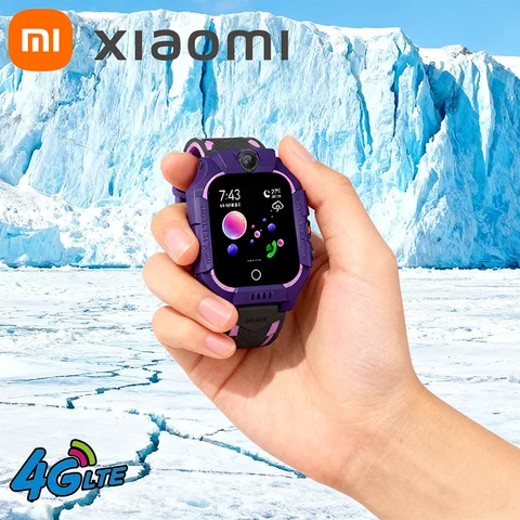 Xiaomi – montre connectée 4G pour enfants, Mini téléphone avec appel, caméra SOS 3 en 1, dessin animé, cadeau d'anniversaire et de noël pour filles et garçons, nouveauté 2026