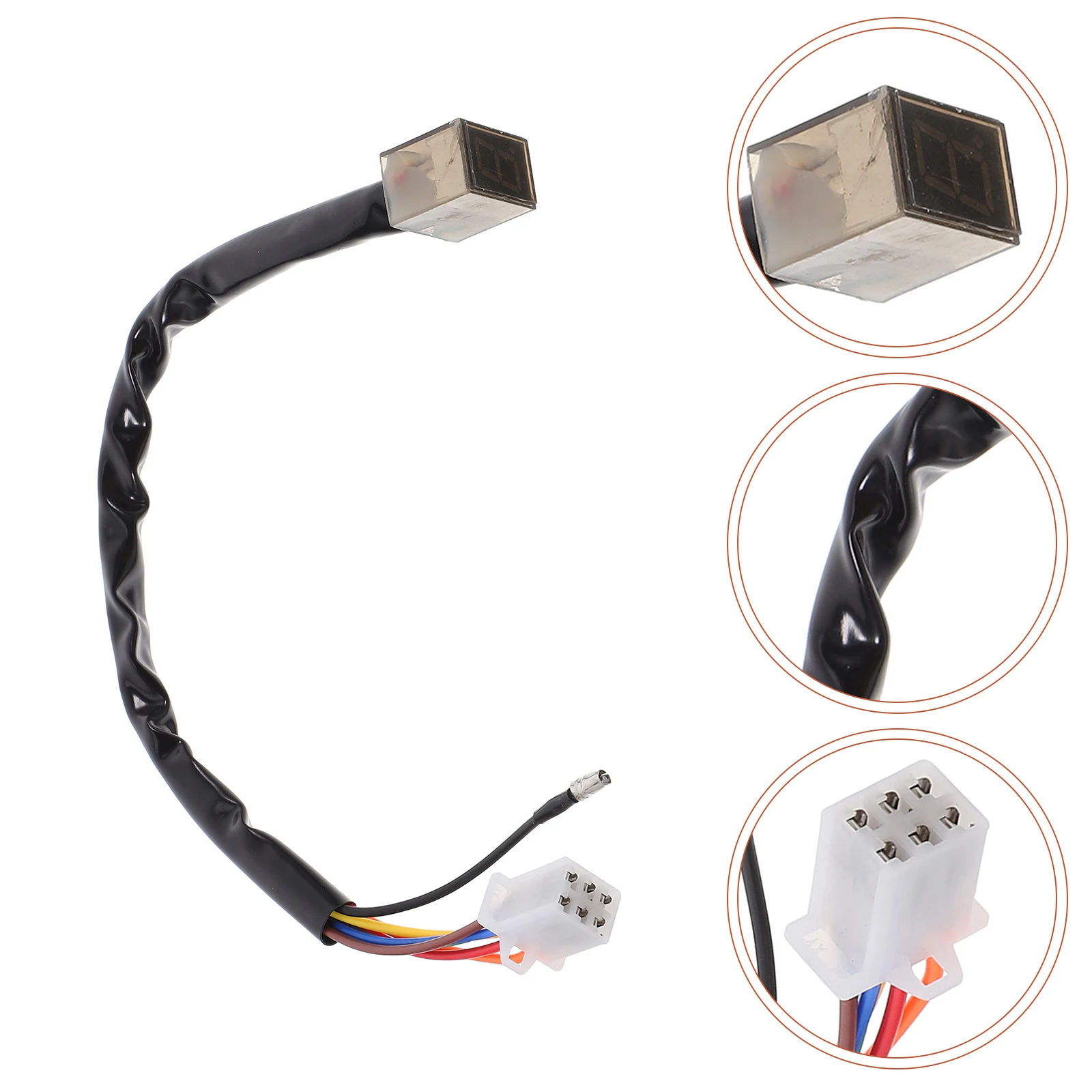 Motorcycle Gear Indicator Display Speedometer Tachometer Large Screen Easy Installation Lightweight LED Shift Lever Plug
Motorcycle Gear Indicator Display Speedometer Tachometer Large Screen Easy Installation Lightweight LED Shift Lever Plug