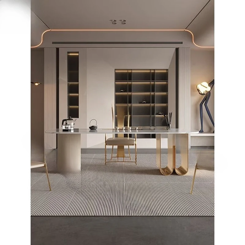 Rock slab tea table new smart big board kung fu tea table office tea table light luxury modern high sense
Rock slab tea table new smart big board kung fu tea table office tea table light luxury modern high sense