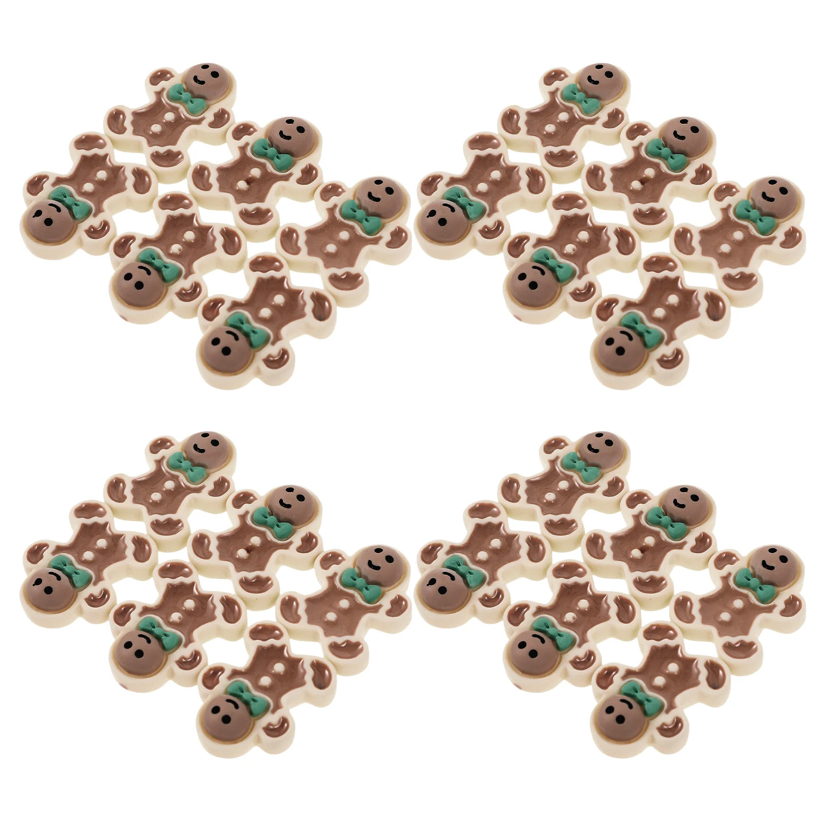 40pcs Christmas Gingerbread Man Decor Resin Crafts For Xmas Tree Diy Accessory Home Garden Yard Porch Party Decoration
40pcs Christmas Gingerbread Man Decor Resin Crafts For Xmas Tree Diy Accessory Home Garden Yard Porch Party Decoration