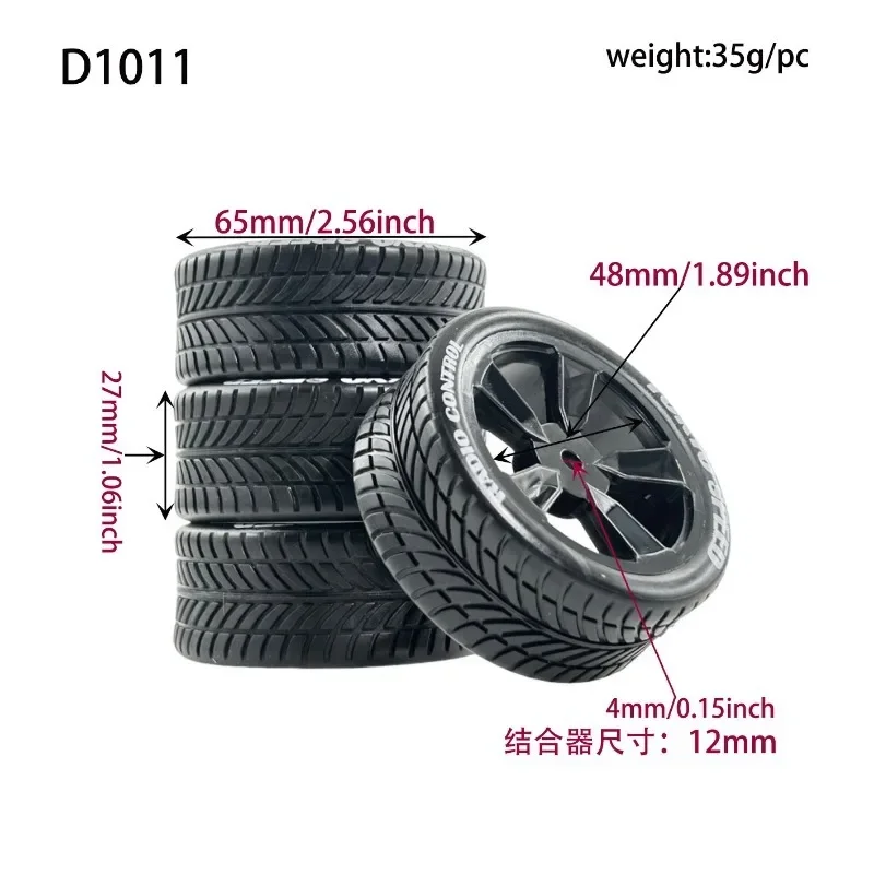 RS RC 1/10 RC Rally Racing Wheels Tires On Road Car Rubber Tyres 12mm Hex for HPI KYOSHO Tamiya XV02 XV01 TA06 TT01 TT02 PTG2
RS RC 1/10 RC Rally Racing Wheels Tires On Road Car Rubber Tyres 12mm Hex for HPI KYOSHO Tamiya XV02 XV01 TA06 TT01 TT02 PTG2